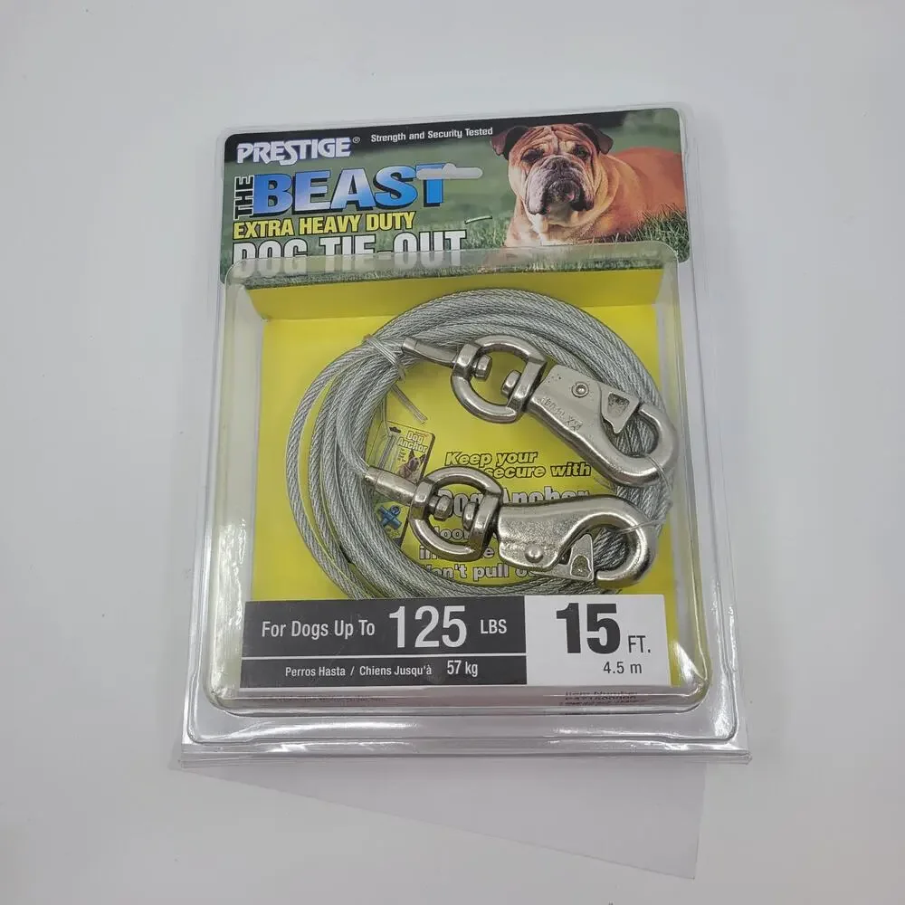 Prestige  Beast Extra Heavy Duty Dog Tie Out 125lb